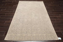 5' x 8' Handmade 100% Wool Patterned Traditional Oriental Area Rug Gray