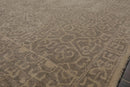 5' x 8' Handmade 100% Wool Patterned Traditional Oriental Area Rug Gray