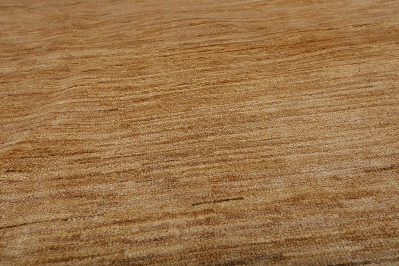 6’ x 9’ Hand Knotted 100% Bamboo Silk Modern Tibetan Designer Area Rug Gold