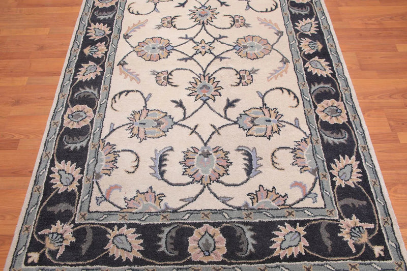 5’ x 8' Handmade 100% Wool Traditional Oriental Area rug 5x8 Beige
