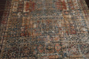 5'2"x7'7" Beige Machine Made Transitional Wool and Bamboo Silk Oriental Area Rug
