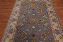 5' x 8' Handmade 100% Wool Traditional Oriental Area rug Gray