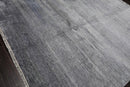 7’11"x10’9" Hand Knotted 100% Bamboo Silk Modern Tibetan Oriental Area Rug Gray