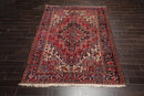 6'4" x 8'8" Hand Knotted Herizz 100% Wool Traditional Oriental Area Rug Rust