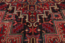 6'4" x 8'8" Hand Knotted Herizz 100% Wool Traditional Oriental Area Rug Rust