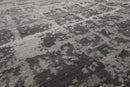 8’1" x 10’2"Hand Knotted Wool & Silk Tibetan Sherpa Oriental Area Rug Gray