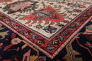 8' x 10'2" Hand Knotted 100% Wool Oushakk Traditional Oriental Area Rug Beige