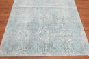 5' x 6’9" Handmade 100% Wool Area rug Modern Ivory