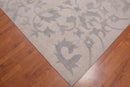 5'4" x 8'2" Handmade Modern 100% Wool Traditional Oriental Area Rug Gray