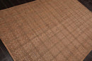 5'3”x7'5” Hand Woven Leather Basket Weave Barclay Butera Flatweave Area Rug Tan
