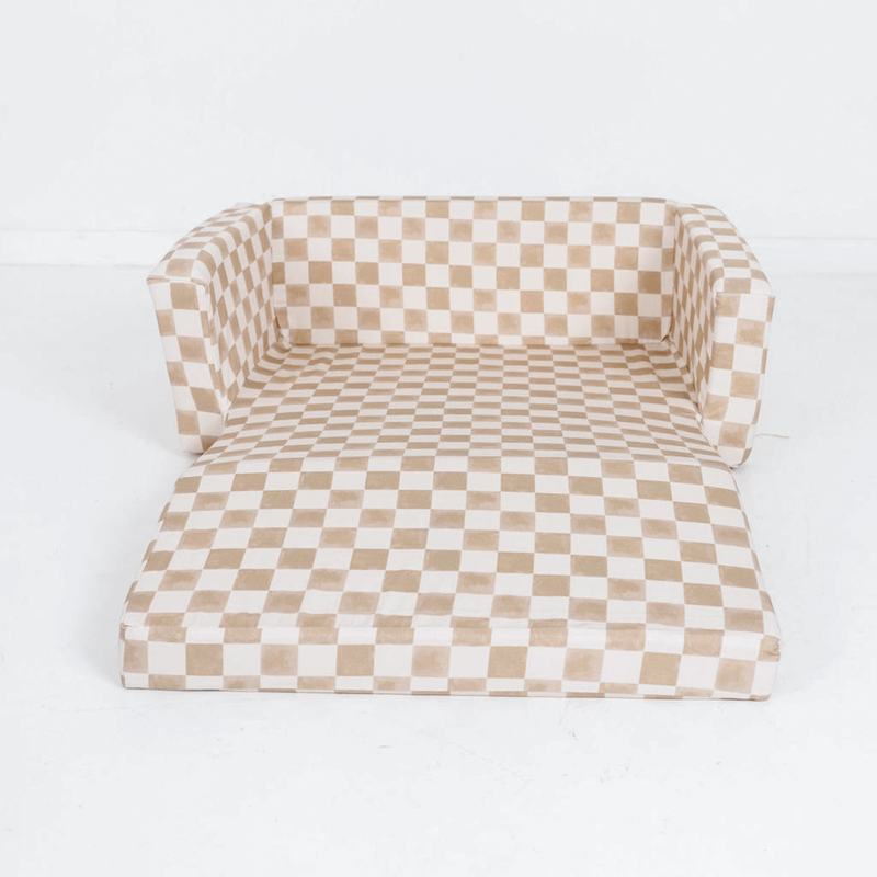 Checker Toffee Play Couch, photo 2 of 6
