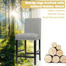 25 Inch Kitchen Chairs w/ Rubber Wood Legs by LJGDeals