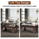 Lift Top Coffee Pop-UP Cocktail Table by LJGDeals