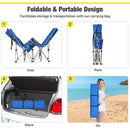 Folding Camping Cot with Side Storage Pocket Detachable Headrest by LJGDeals