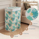 19 Gallon Bamboo Laundry Hamper with Removable Liner by LJGDeals