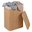 19 Gallon Bamboo Laundry Hamper with Removable Liner by LJGDeals