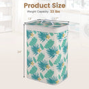 19 Gallon Bamboo Laundry Hamper with Removable Liner by DirectDeals