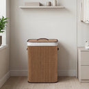 19 Gallon Bamboo Laundry Hamper with Removable Liner by LJGDeals