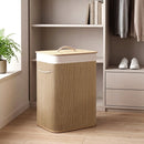 19 Gallon Bamboo Laundry Hamper with Removable Liner by LJGDeals