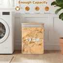 19 Gallon Bamboo Laundry Hamper with Removable Liner by LJGDeals