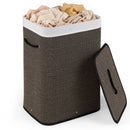 19 Gallon Bamboo Laundry Hamper with Removable Liner by LJGDeals