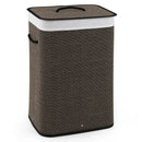 19 Gallon Bamboo Laundry Hamper with Removable Liner by LJGDeals