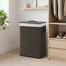 19 Gallon Bamboo Laundry Hamper with Removable Liner by LJGDeals