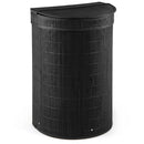 19 Gallon Bamboo Laundry Hamper with Zippered Lid by DirectDeals
