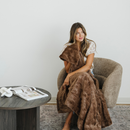 PATTERNED FAUX FUR THROW BLANKETS by Saranoni
