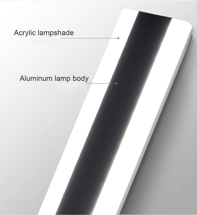 Black Outdoor Waterproof LED Wall Lamp With App Control Model