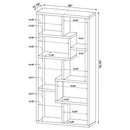 Lawton - 7 Shelf Bookshelf - Driftwood