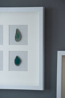 Set of 2 Shadow Box Wall Décor with Agate by HouseOfZazla