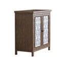 Storage Cabinet, Organizer - Brown Antique White by HouseOfZazla