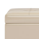 Oregon - Contemporary Storage Ottoman Bench With Tray by Unique Piece Furniture