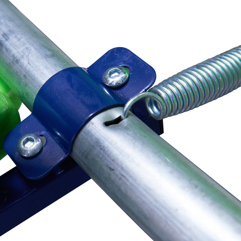 16FT Trampoline with Slide, Outdoor Trampoline for Kids and Adults with Enclosure Net and Ladder,football goal,backboard