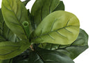 41" Tall Artificial Fiddle Tree Indoor Faux Plant by HouseOfZazla