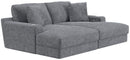 Cozy - 2 Piece Double Wide Chaise With USB Charging Ports