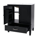 Bathroom Vanity With Sink, Soft Closing Door, Multi Functional Storage by HouseOfZazla