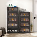 Folding Storage Cabinet With Magnetic Doors And Wheels by HouseOfZazla