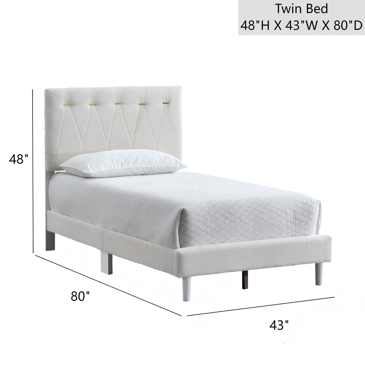 Sinclair - Full Bed, Platform Style, photo 3 of 5
