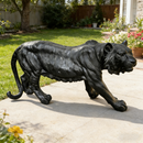 Simulated Black Tiger Resin Garden Statue by HouseOfZazla