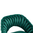 Accent Chairs Set of 2, Velvet Side Chairs with Gold Legs, Mid-Century Upholstered Dining Chairs for Living Room, Kitchen, Bedroom, Beauty Room