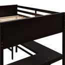 Loft Bed With Shelves With Desk by HouseOfZazla