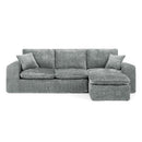 Sectional Sofa With Moveable Ottoman by HouseOfZazla