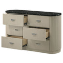 Travonte - Dresser - Gray / Beige by Unique Piece Furniture