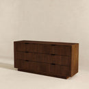 Lola - Dresser With 6 Drawers - Dark Brown by Unique Piece Furniture