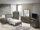 Transitional Modern Design Bed by HouseOfZazla