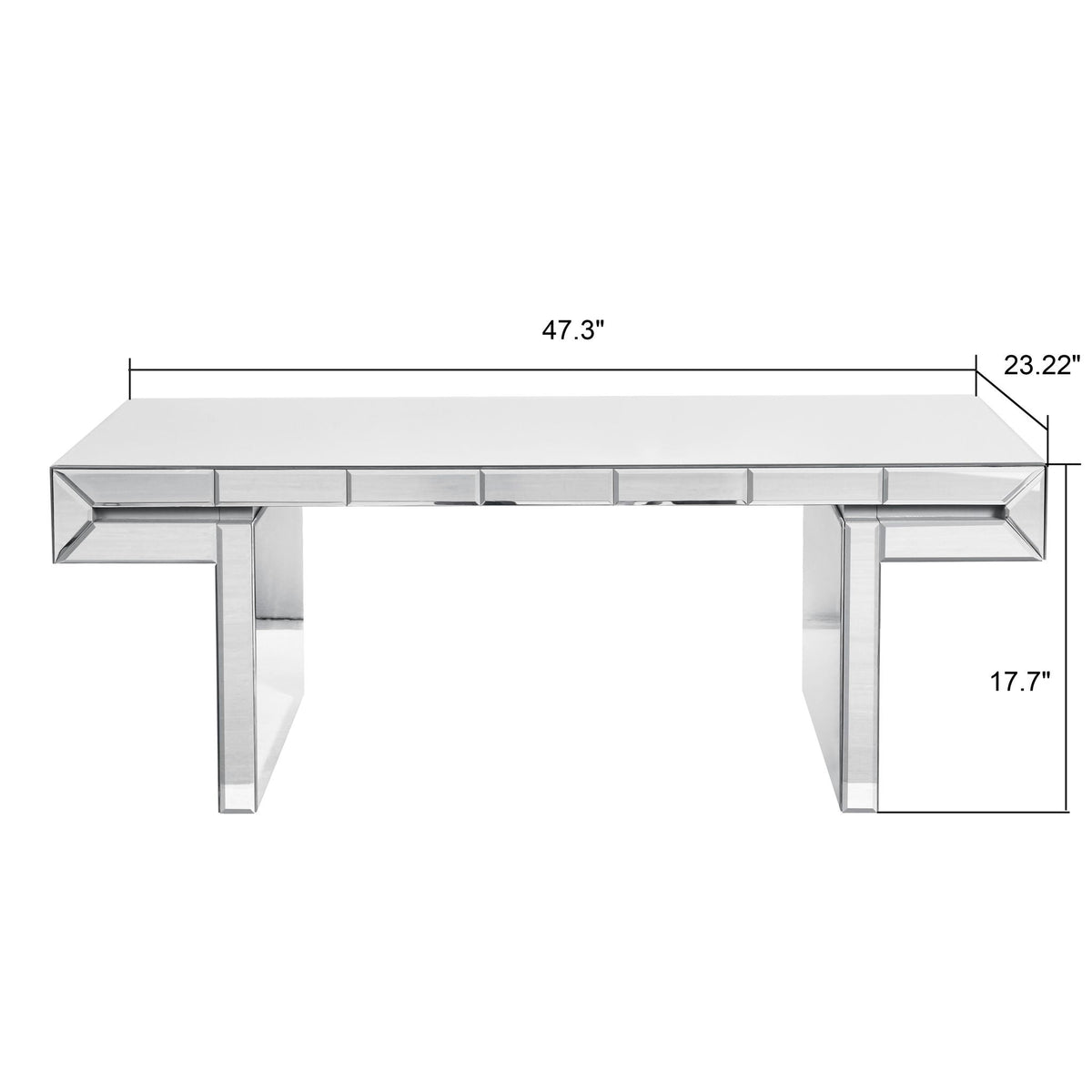 American Vintage Industrial Coffee Table, Double Tier Design, photo 7 of 30
