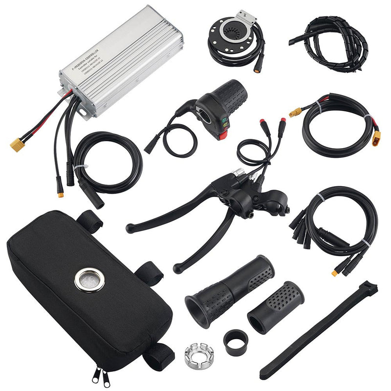Yescom 20" Front Wheel Electric Bicycle Motor Fat Tire Kit 48v 1000w