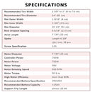 Yescom 24" Rear Wheel Electric Bicycle Motor Kit 36v 750w